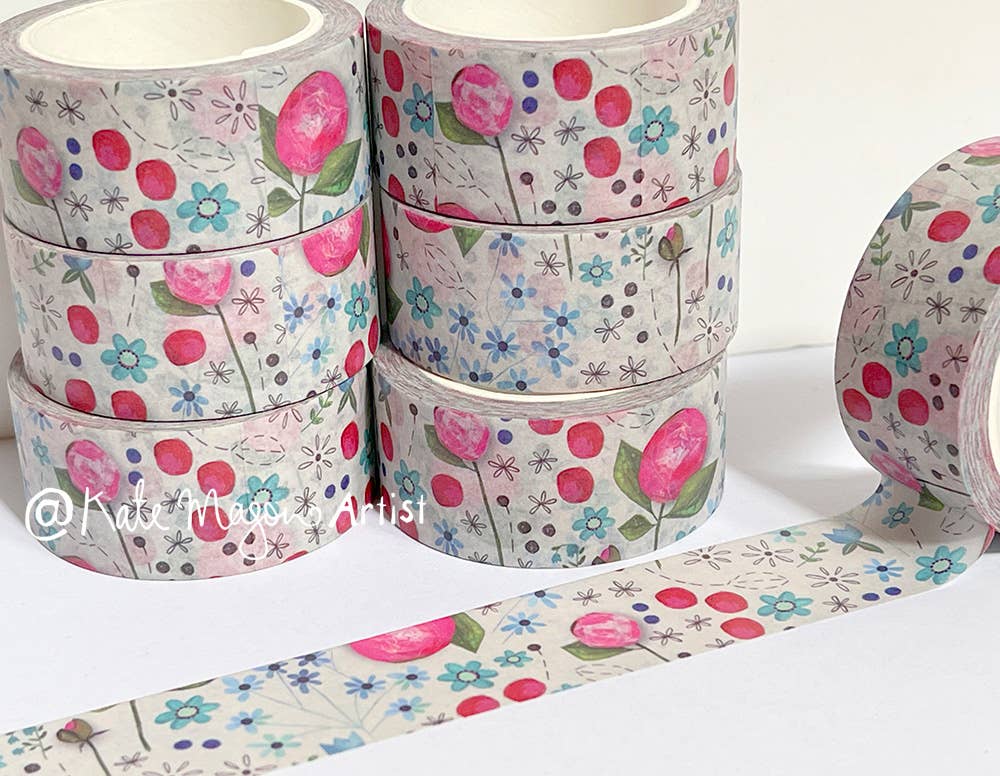Floral Peony WASHI TAPE