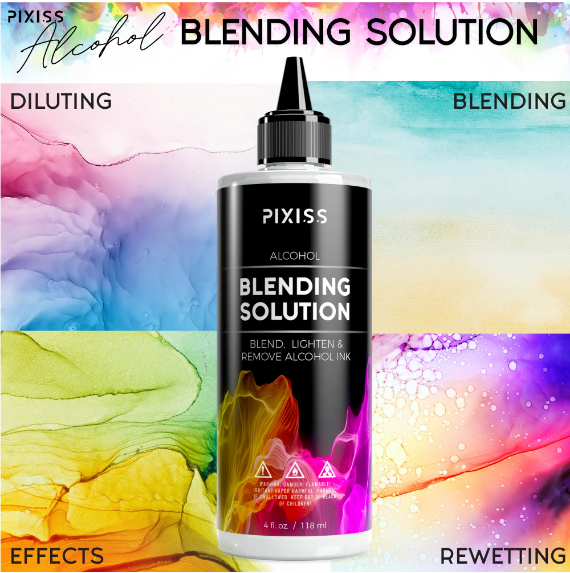 PIXISS ALCOHOL BLENDING SOLUTION 118ml (4oz).