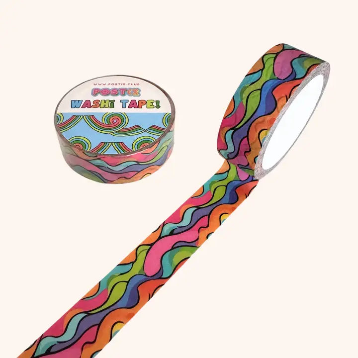 Aus Only Rainbow Carnival Washi Tape