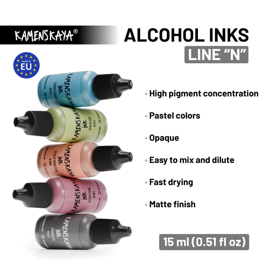 Kamenskaya Alcohol Inks