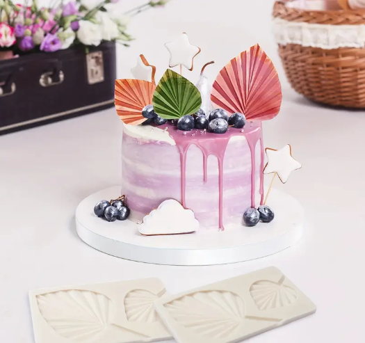 3D Leaf Shape Silicone Mould