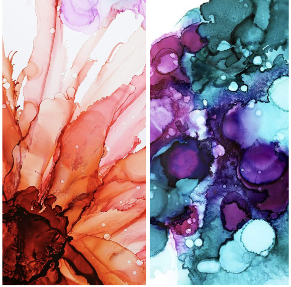 Pixiss Alcohol Ink Set of 25 - Highly Saturated