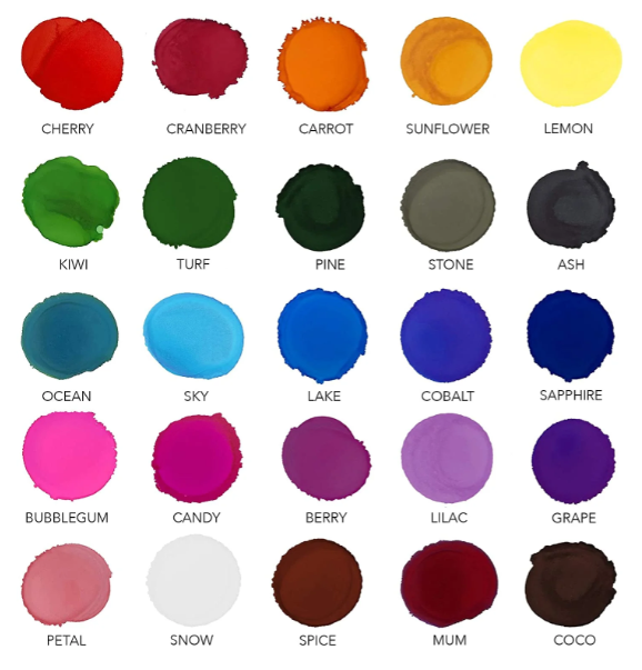 Pixiss Alcohol Ink Set of 25 - Highly Saturated