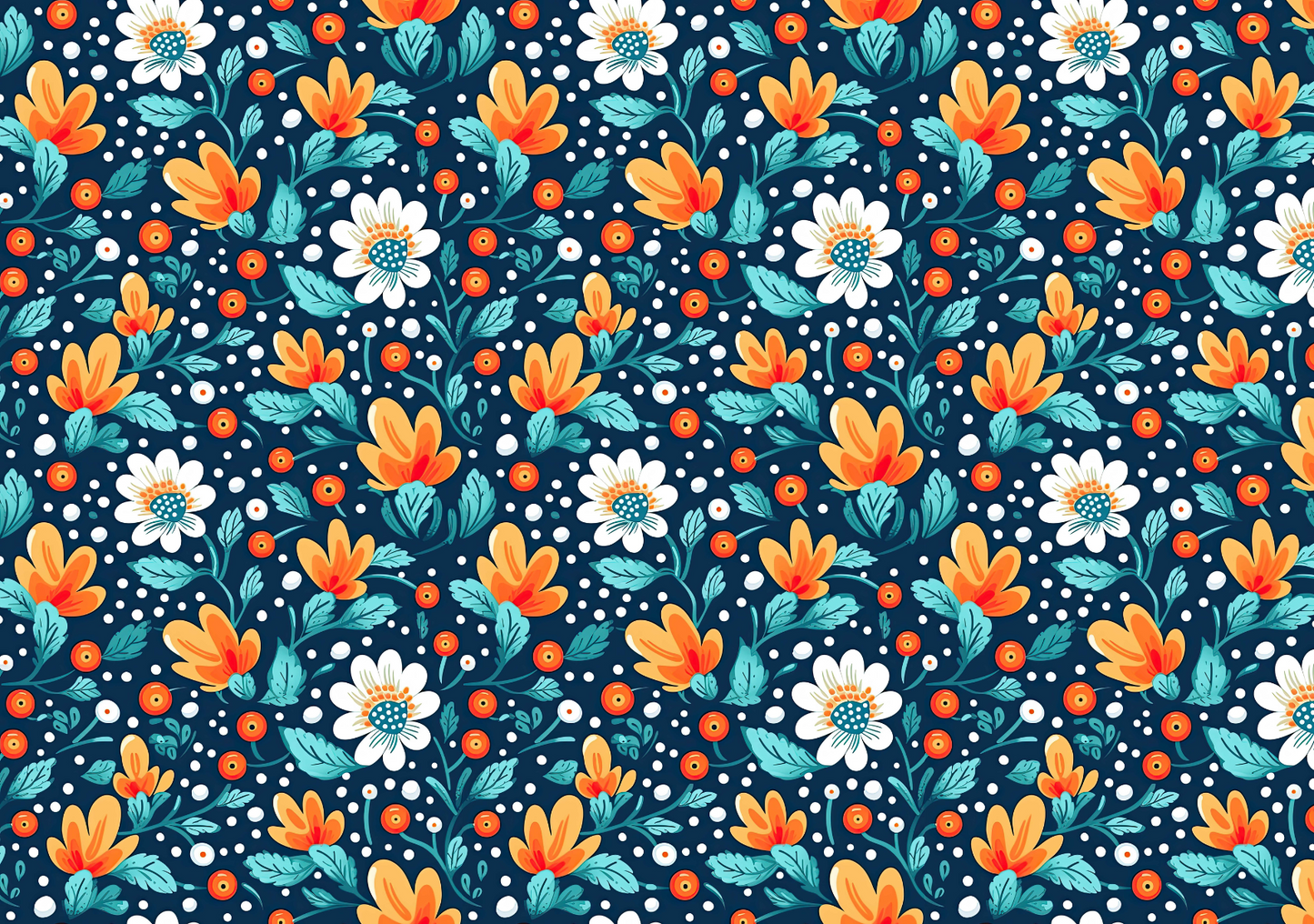 Transfer Paper - Blue/Orange Coral