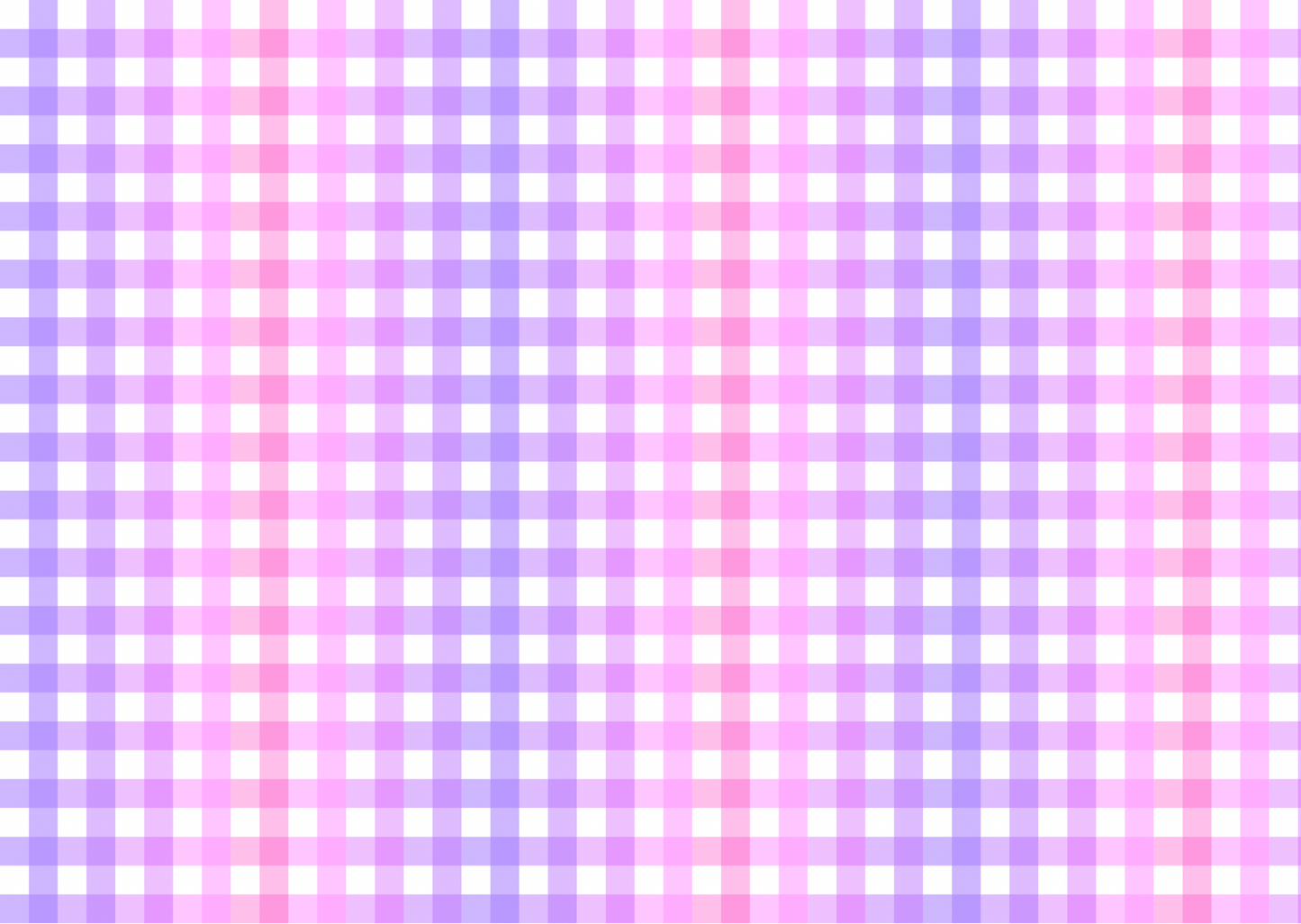 Transfer Paper - Purple/Pink Ombré Gingham