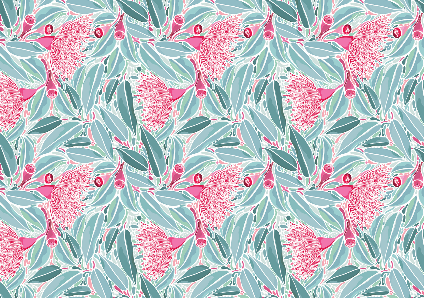 Transfer Paper - Pink and Green Gum