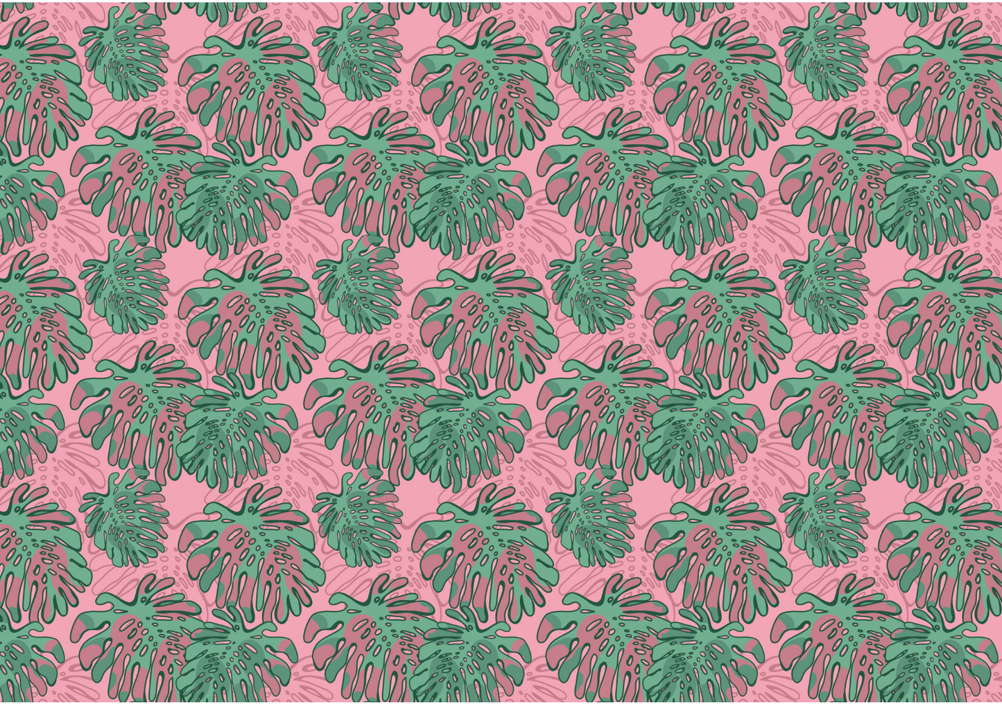 Transfer Paper - Monstera 2