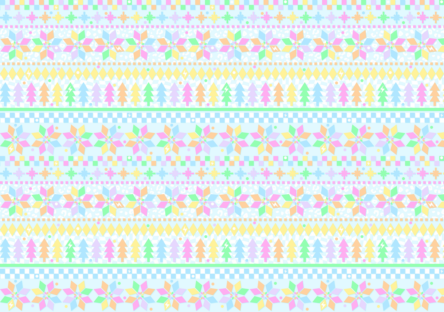 Transfer Paper - Pastel Christmas Sweater