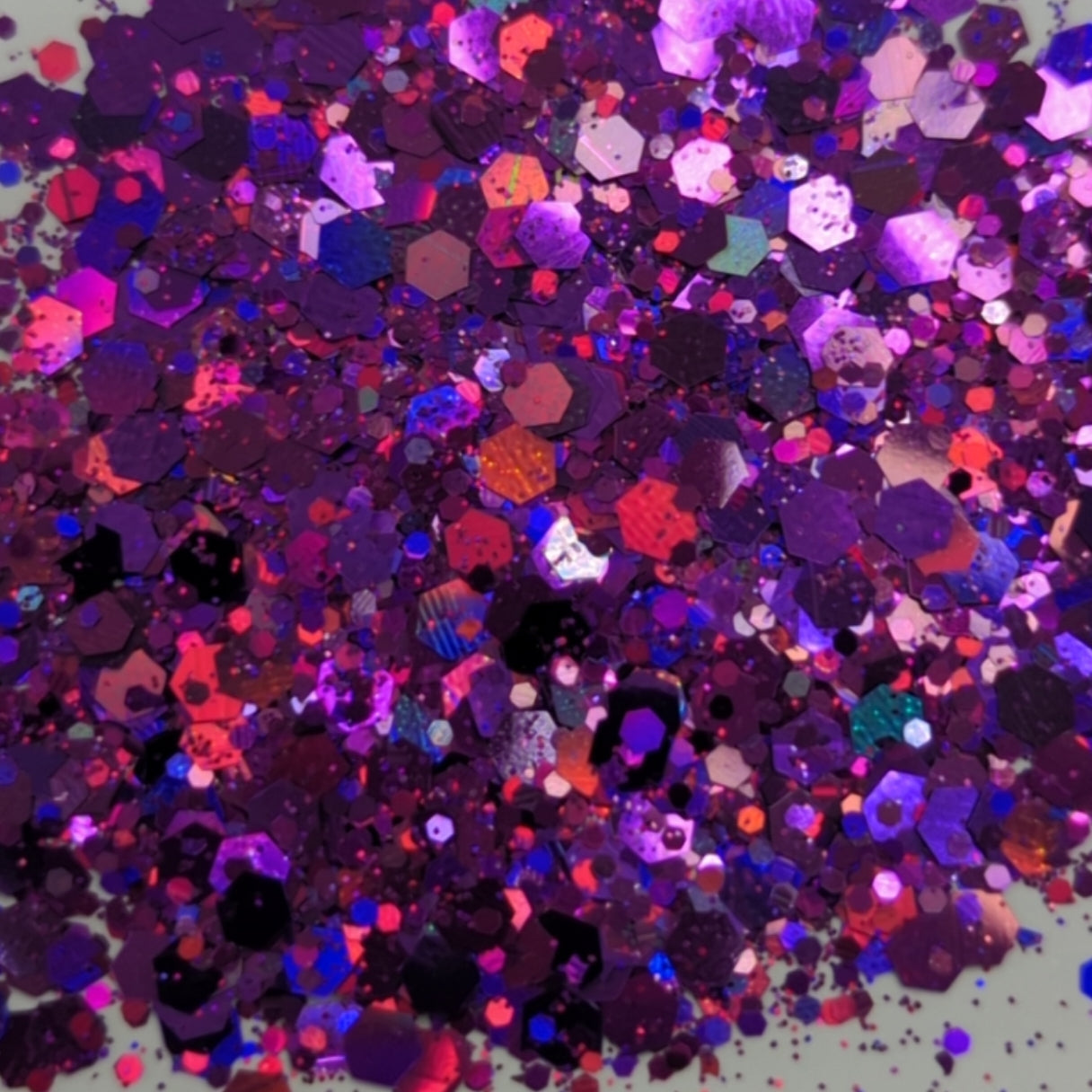 Holographic Chunky Mix Purple