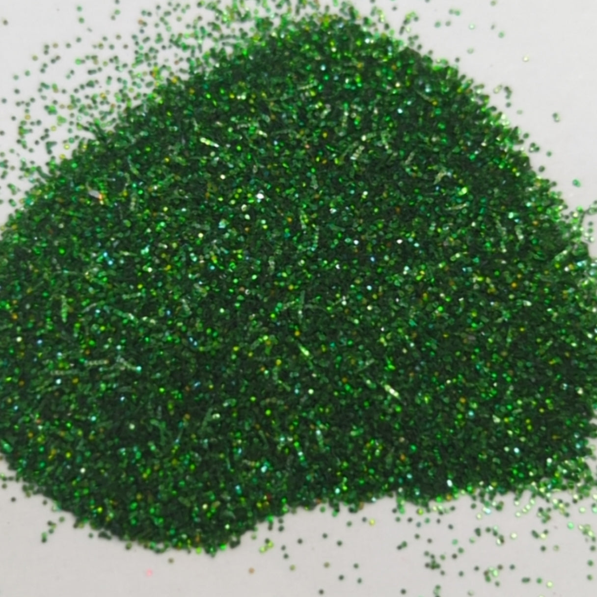 Fine Holographic Dark Green