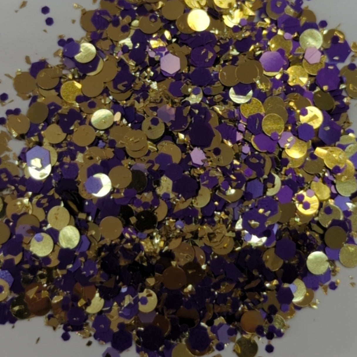 Sh302 Dot Mix Purple And Gold