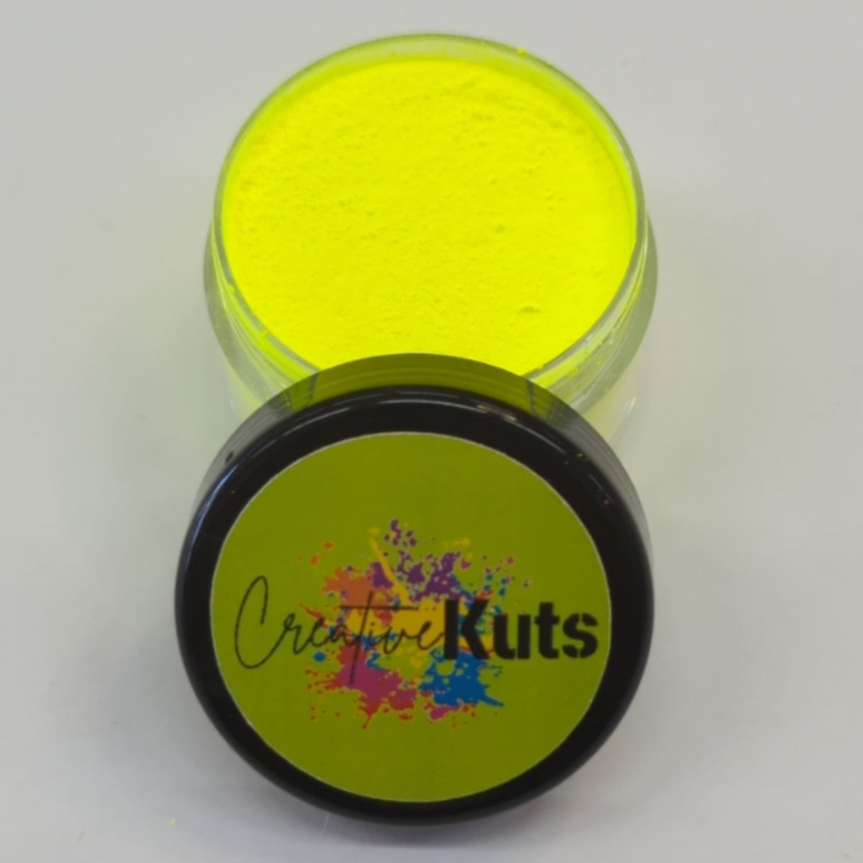 Pigment Powder Fluro Yellow - Cosmetic