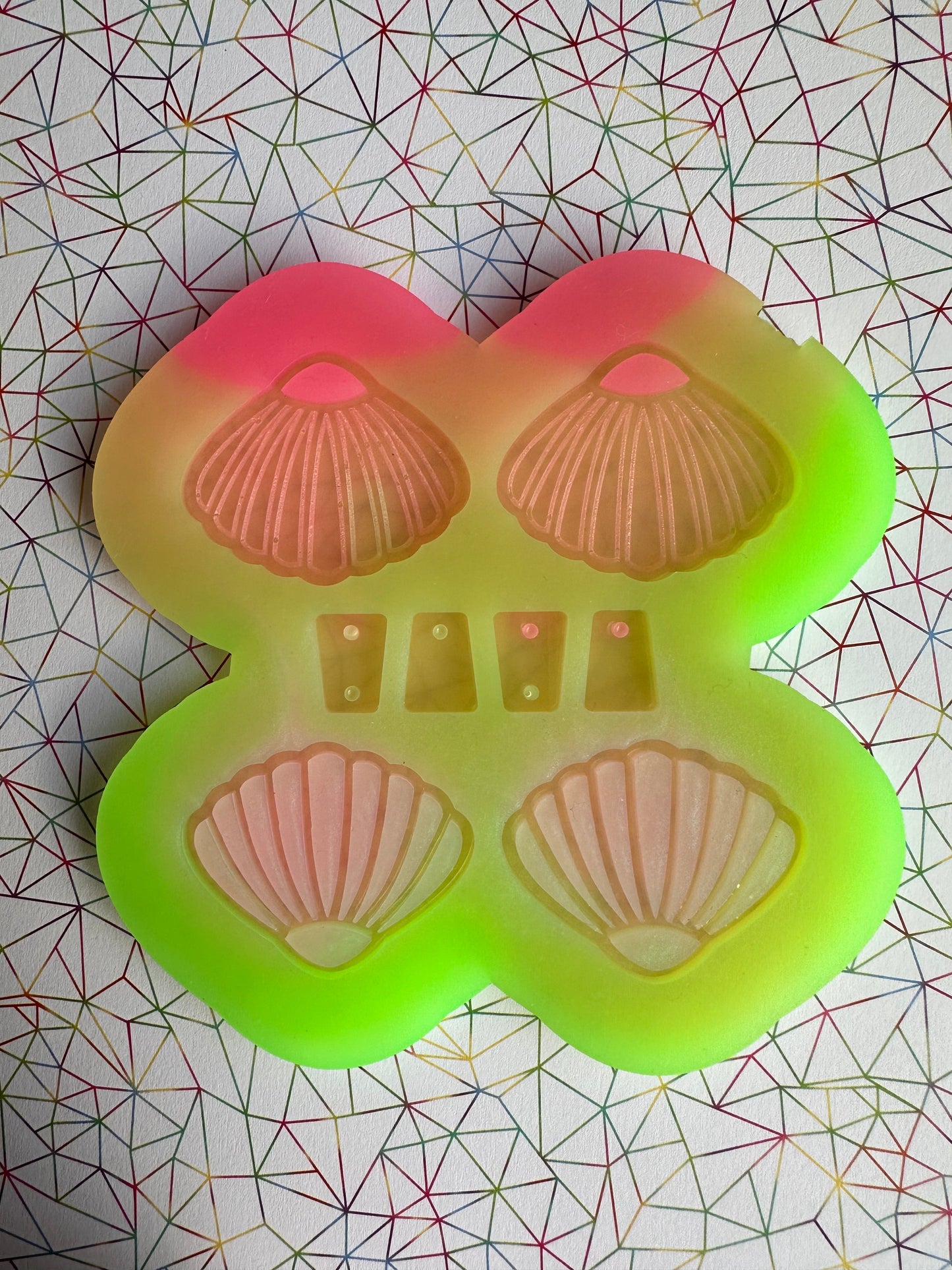 Daisy Shell Silicone Mould