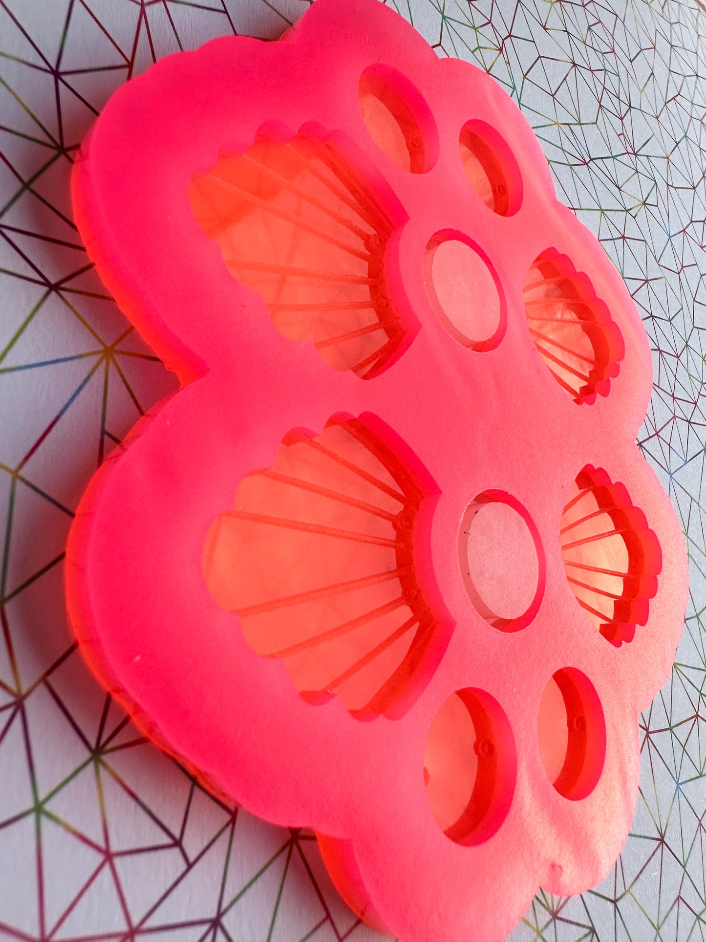 Daisy Shell Silicone Mould