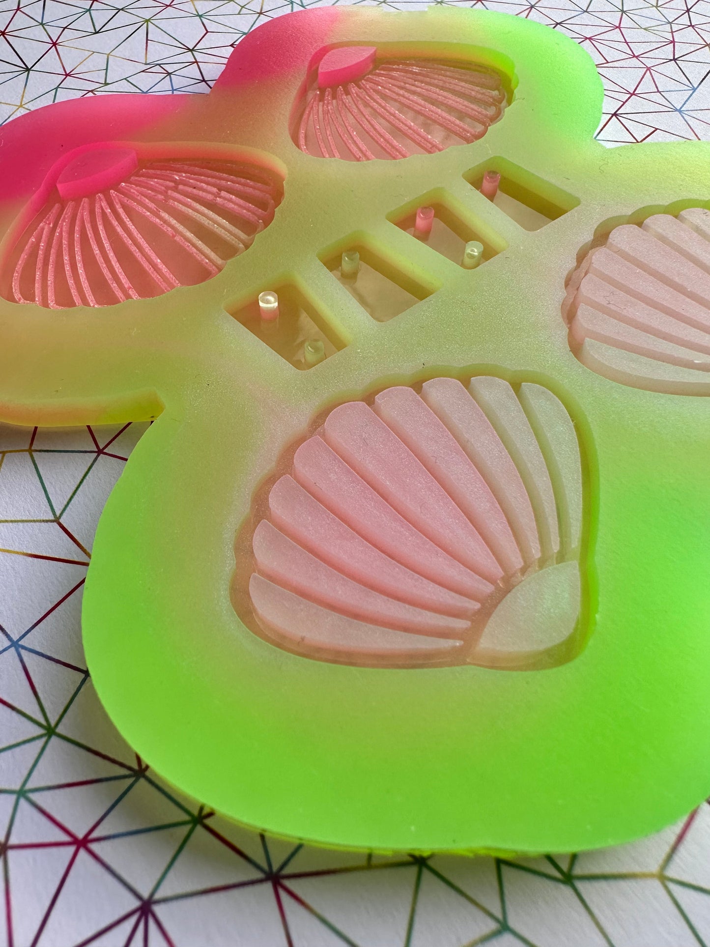 Daisy Shell Silicone Mould