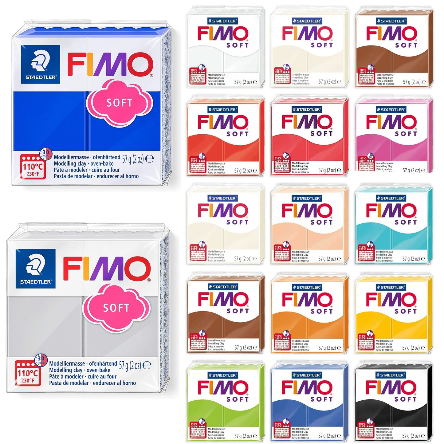 Fimo Soft Polymer Clay 56g
