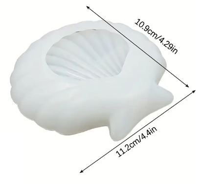 Shell Trinket Tray Silicone Mould