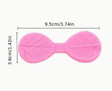 1pc Silicone Leaf Mould