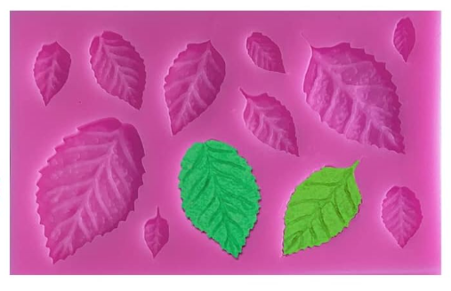 Leaf Silicone Push Mould