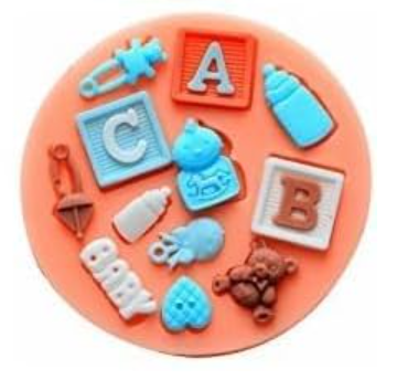 Baby 1 Silicone Push Mould