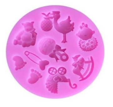 Baby 3 Silicone Push Mould