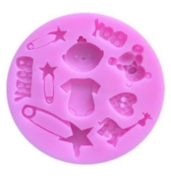 Baby 4 Silicone Push Mould