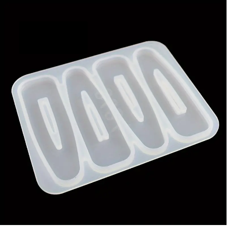 Hair Pin Pendant Silicone Mould 2