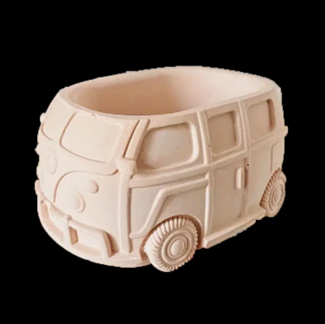 Bus Flowerpot Silicone Mould
