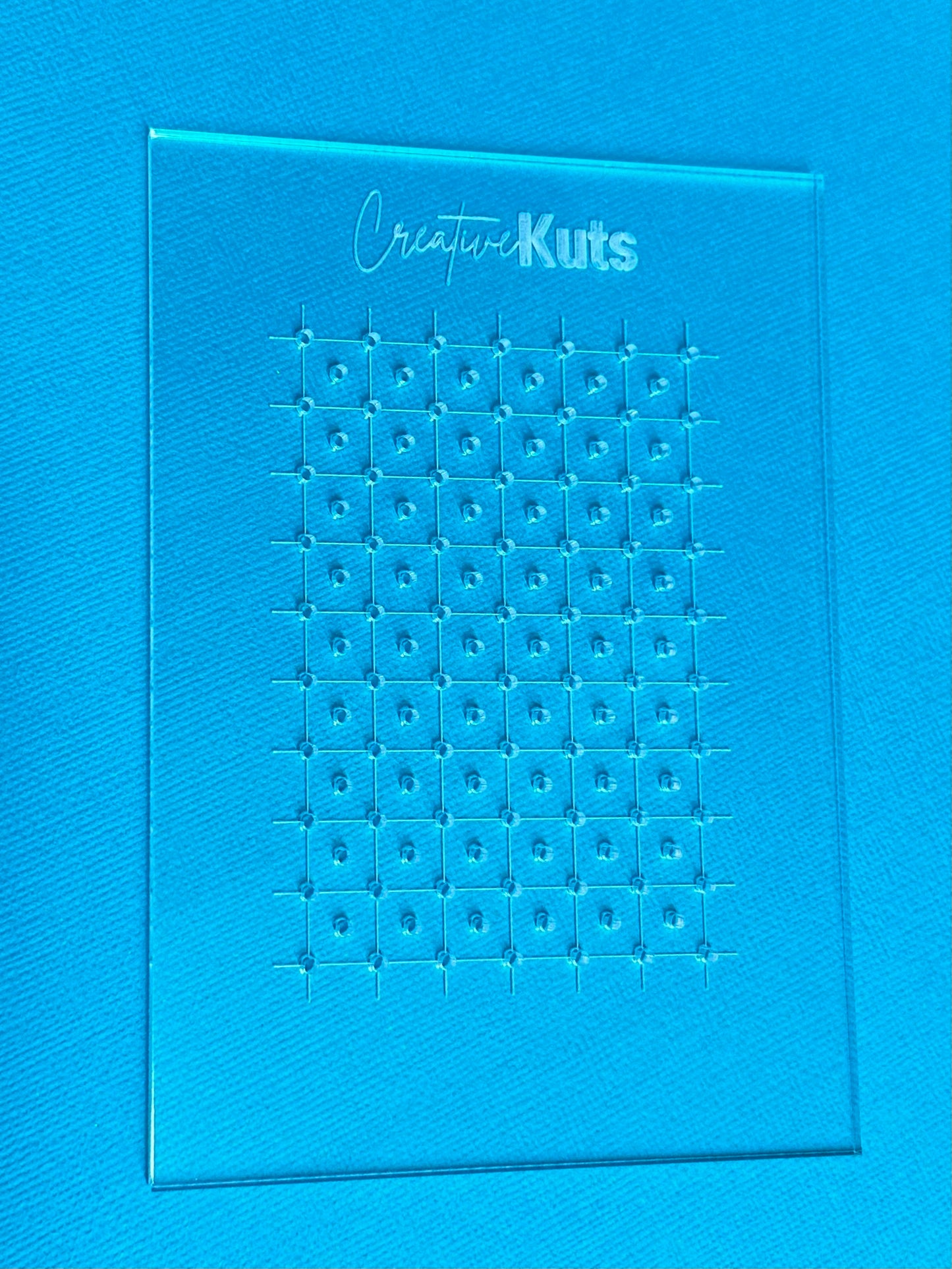 Earring Card Hole Guide