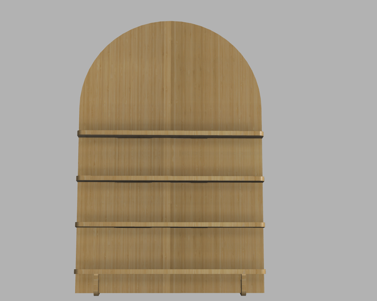 Rounded Top Collapsible Market Display