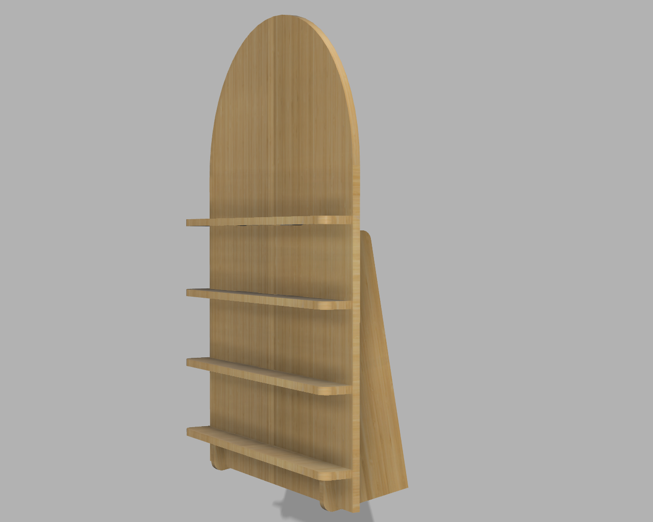 Rounded Top Collapsible Market Display