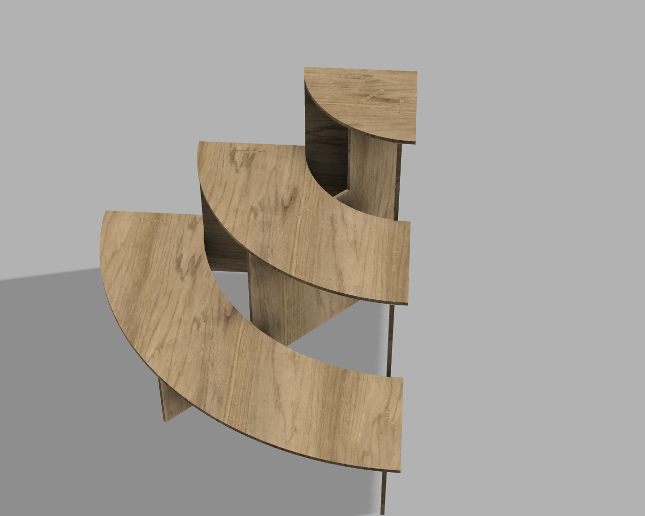 Corner Display Stand