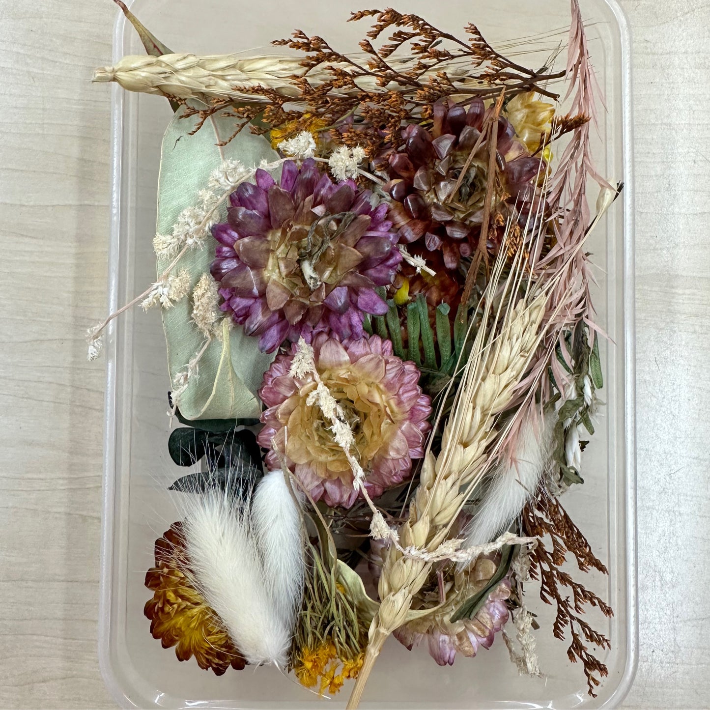 Dried Flowers 3d Box - Australian Mix