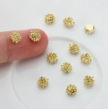 6MM Jewellery Accessories Earring Parts Flower Shape – Laser Bloom