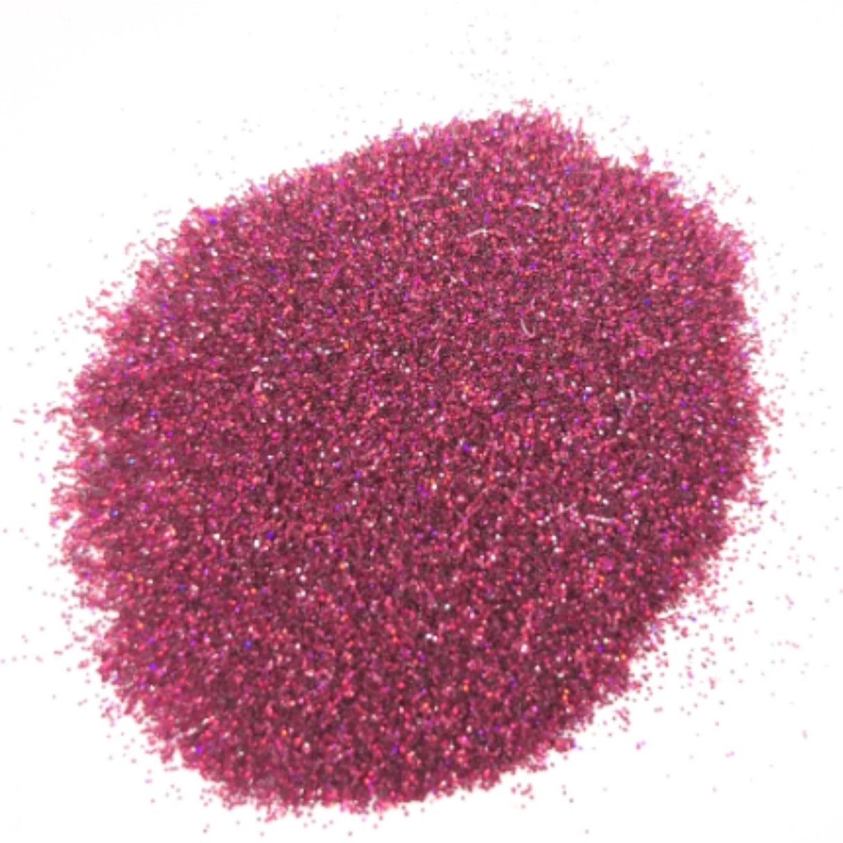 Fine Holographic Pink Rose