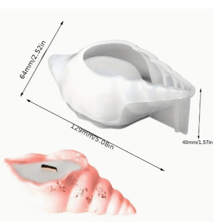 Shell Pot Silicone Mould