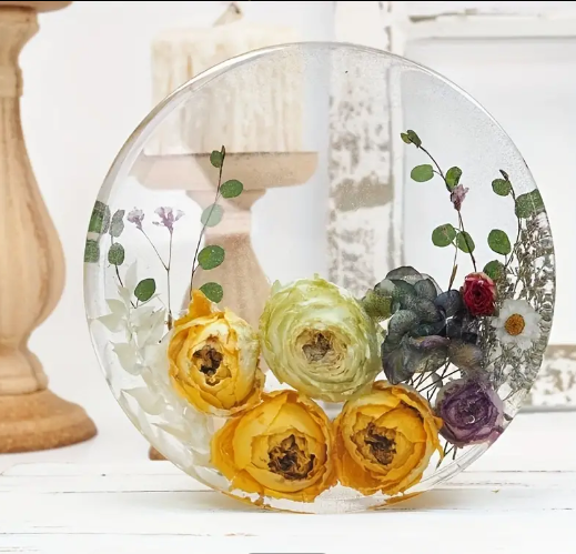 Resin Round Tray/ Table Top Silicone Mould
