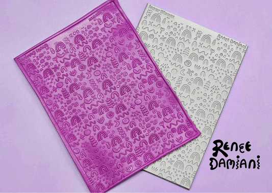 Renee Damiani Texture Mat - Playful Doodle