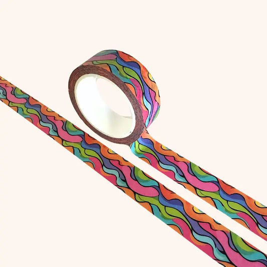 Aus Only Rainbow Carnival Washi Tape