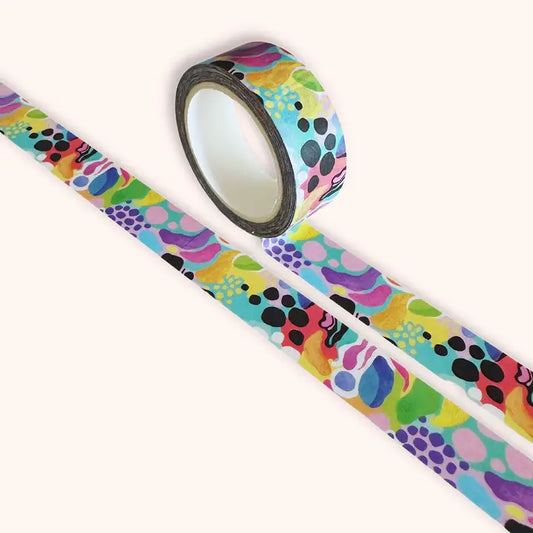 Aus Only Limited Edition Kasey Rainbow Electric Colour Washi Tape