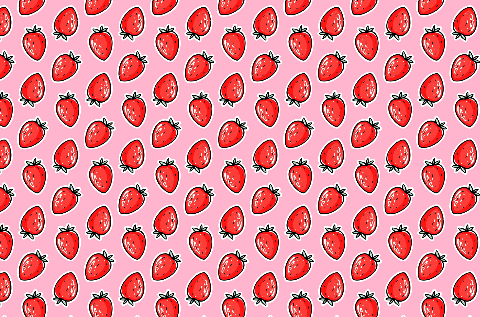 Transfer Paper -Strawberries