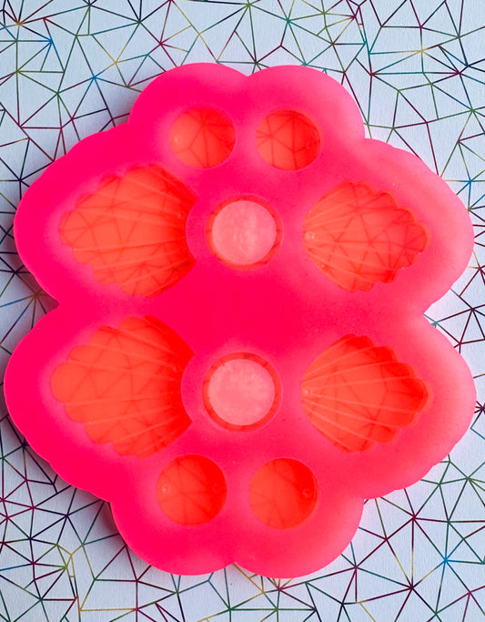 Scallop Set Silicone Mould