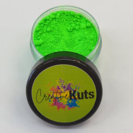 Pigment Powder Fluro Green - Cosmetic