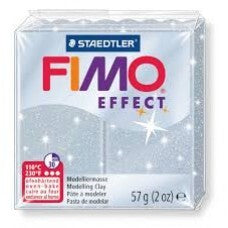 Fimo Soft Effect Polymer Clay 56g - Metallic - (Glitter)