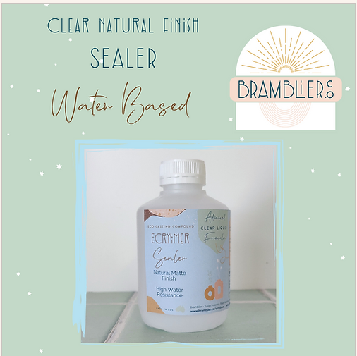 Ecrylimer Natural Matte Finish Water Based Sealer