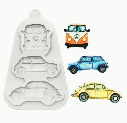 3D Silicone Car Shape Mould