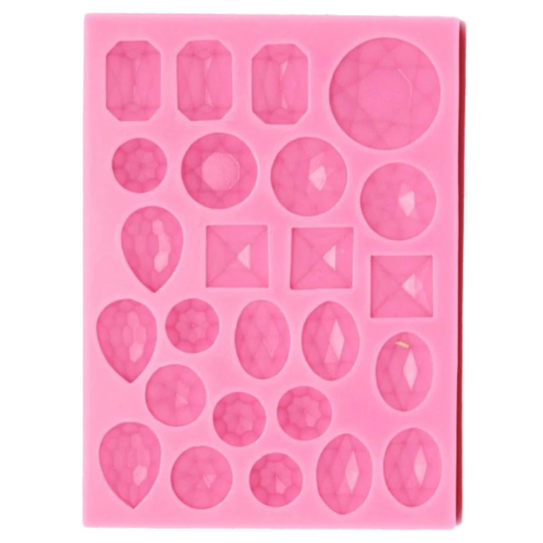 ASSORTED GEM SILICONE MOULD